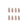 12 Sizes-24 Pcs Press On Nails Z168