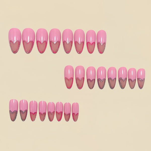 12 Sizes-24 Pcs Press On Nails Y1744