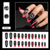 12 Sizes-24 Pcs Press On Nails R786