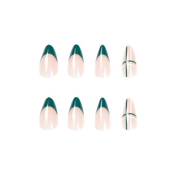 12 Sizes-24 Pcs Press On Nails JP1781