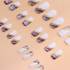 Glossy Medium Square Press on Nails