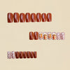 12 Sizes-24 Pcs Press On Nails Y1289