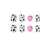 12 Sizes-24 Pcs Press On Nails JP995