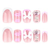 12 Sizes-24 Pcs Press On Nails JP3655