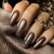 12 Sizes-24 Pcs Press On Nails W1847