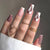 12 Sizes-24 Pcs Press On Nails W1516