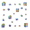 12 Sizes-24 Pcs Press On Nails Y1002