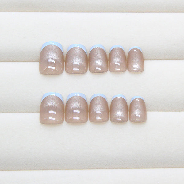 12 Sizes-24 Pcs Press On Nails MY117