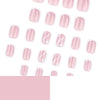 12 Sizes-24 Pcs Press On Nails JP3709