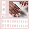 12 Sizes-24 Pcs Press On Nails Z763