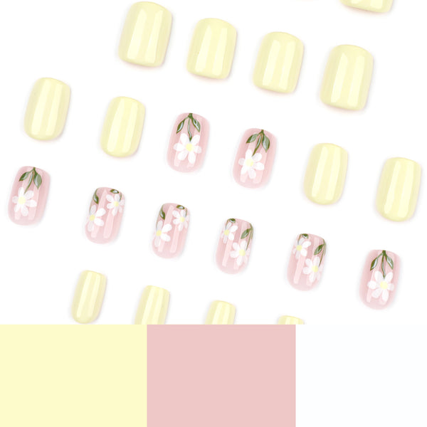 12 Sizes-24 Pcs Press On Nails JP3921