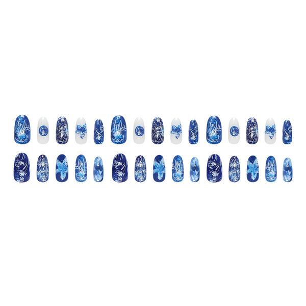 30 Pcs Press On Nails W2097