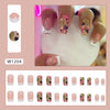 12 Sizes-24 Pcs Press On Nails W1204
