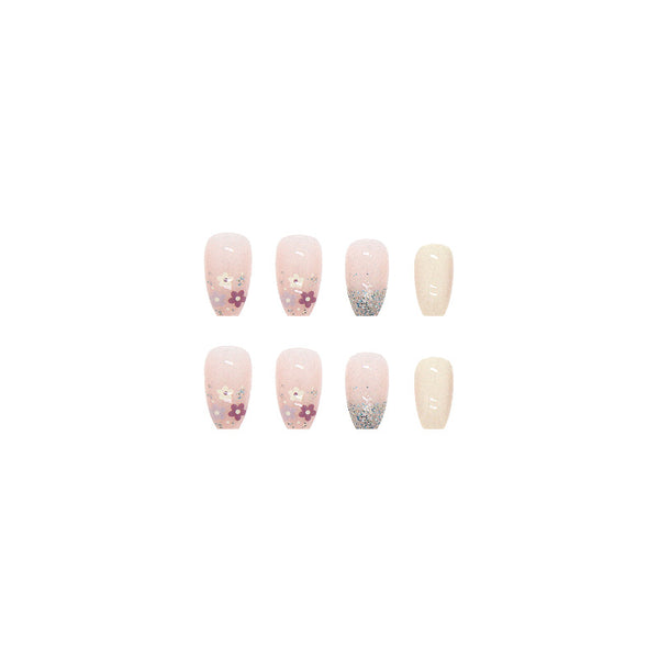 12 Sizes-24 Pcs Press On Nails R474