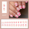 12 Sizes-24 PcsPress On Nails C277