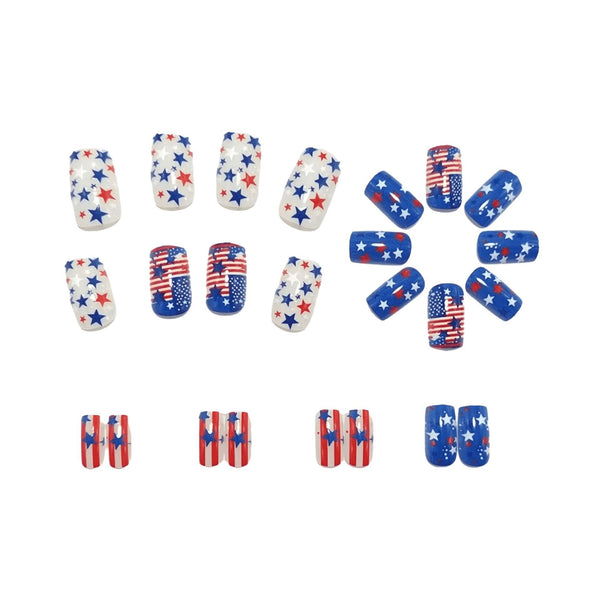 12 Sizes-24 Pcs Press On Nails Y2011