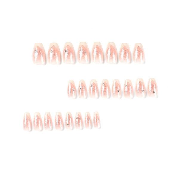 12 Sizes-24 Pcs Press On Nails JP2325