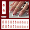 12 Sizes-24 Pcs Press On Nails W2182