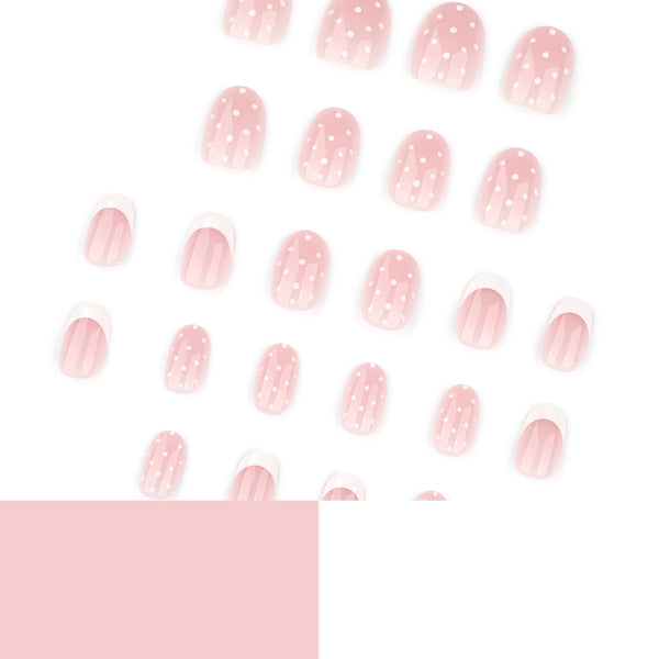 12 Sizes-24 Pcs Press On Nails JP4374