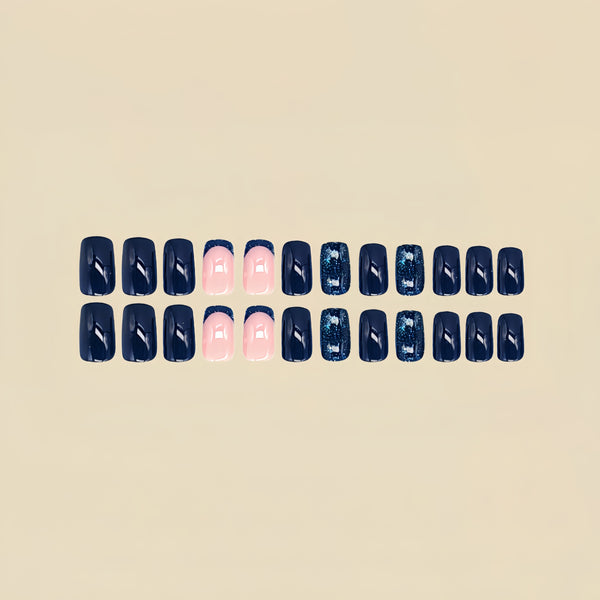12 Sizes-24 Pcs Press On Nails Y223