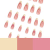 12 Sizes-24 Pcs Press On Nails JP4372