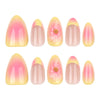 12 Sizes-24 Pcs Press On Nails JP3949
