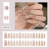 12 Sizes-24 Pcs Press On Nails MY078