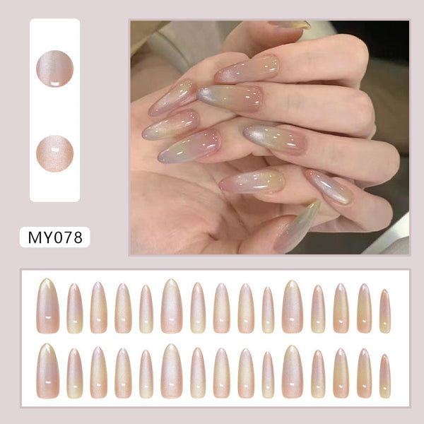 12 Sizes-24 PcsPress On Nails MY078