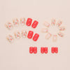 12 Sizes-24 Pcs Press On Nails W2043