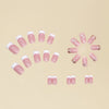 12 Sizes-24 Pcs Press On Nails Y007