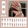 12 Sizes-24 Pcs Press On Nails Z241