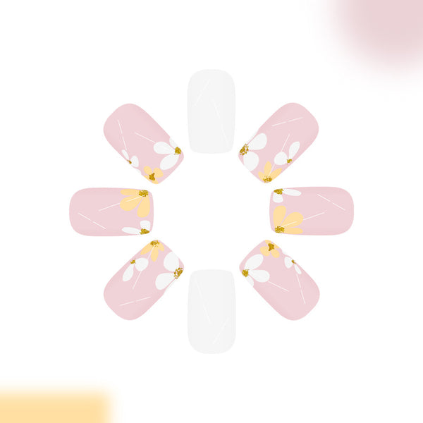 12 Sizes-24 Pcs Press On Nails C1046
