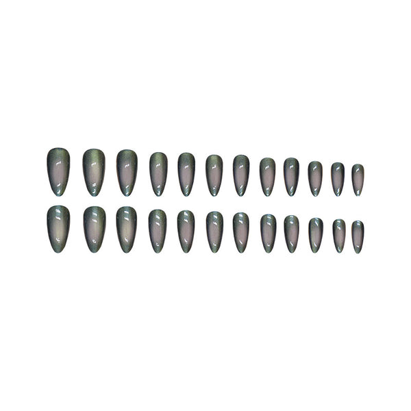 12 Sizes-24 Pcs Press On Nails W1529