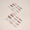 12 Sizes-24 Pcs Press On Nails Z735
