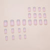 12 Sizes-24 Pcs Press On Nails W2183