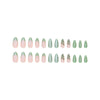 12 Sizes-24 Pcs Press On Nails W1535