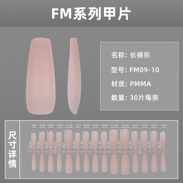 15 Sizes-30 Pcs Press On Nails FM09-01