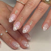 12 Sizes-24 Pcs Press On Nails W1135