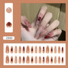 12 Sizes-24 Pcs Press On Nails Z890