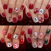 Christmas Press On Nails-4 Sets Mixed Pack (96PCS Total) xmas-1