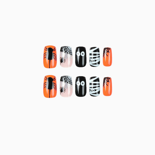 12 Sizes-24 Pcs Press On Nails JP2502