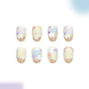 12 Sizes-24 Pcs Press On Nails C1855