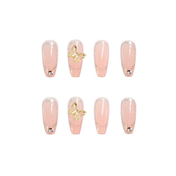 12 Sizes-24 Pcs Press On Nails Z053