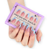 Glamhalo Premiere 30pcs Press On Nails – Eco-Friendly Perfect Fit - GD18