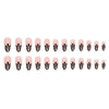 12 Sizes-24 Pcs Press On Nails W892