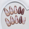 12 Sizes-24 Pcs Press On Nails W2006