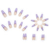 12 Sizes-24 Pcs Press On Nails W115