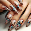 12 Sizes-24 Pcs Press On Nails Y1718