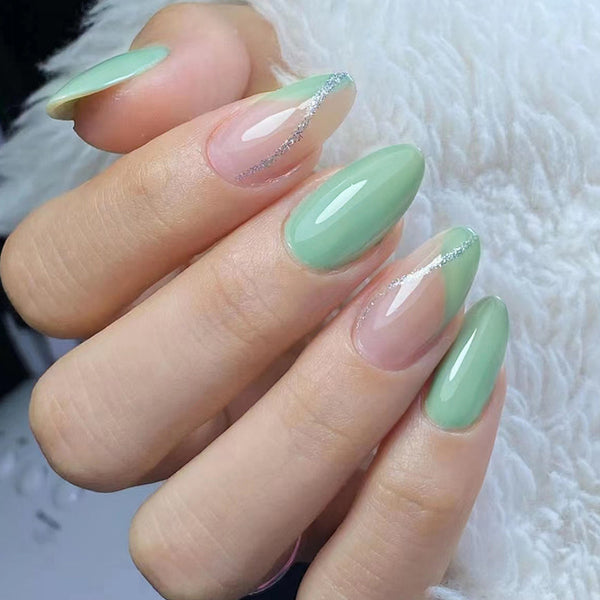 12 Sizes-24 Pcs Press On Nails W622