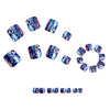 12 Sizes-24 Pcs Press On Nails Y1997